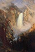 Yellowstone Falls Albert Bierstadt